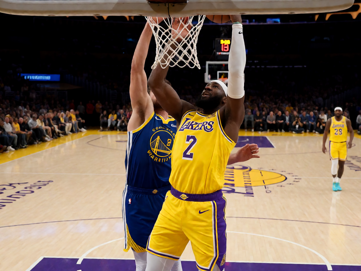 NBA季后赛湖人勇士系列赛精彩瞬间